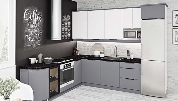 Модульная кухня Лофт глянец 18