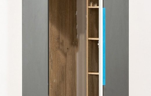 Шафа кутова VMV Holding Алекс 1 дверна графіт 51 см 1