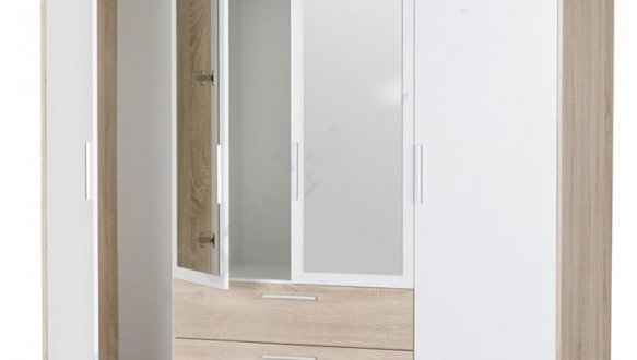 Шафа 4D3S VMV Holding Ріко 4 дверний дуб сонома 180 см 0