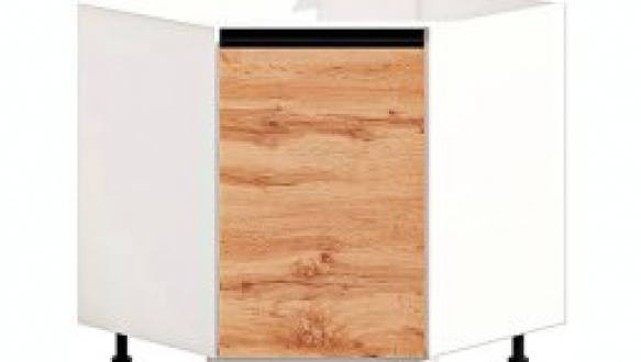 Тумба нижня Н90х90.82.1Д. кут. Мийка Тренд глянець