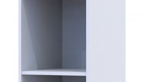 Шкаф для одежды Дорос Гелар белый Зеркало 39 см 4