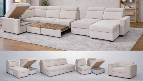 Модульный диван софа Милан Мебель Стиль 2