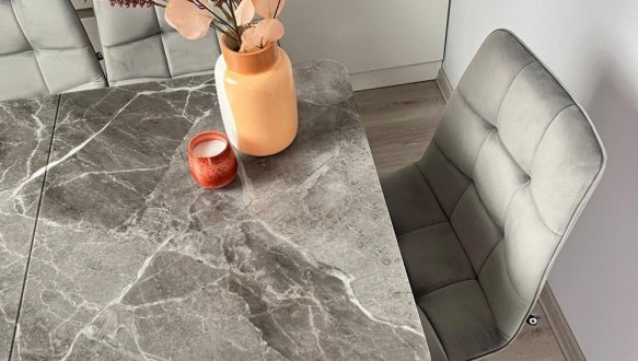 Стіл кухонний розкладний Джем Slide / Слайд 120-160 см 6