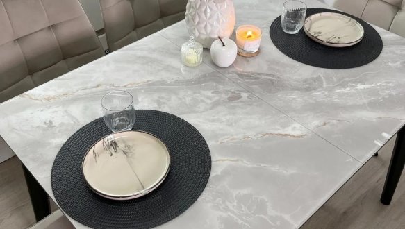 Стіл кухонний розкладний Джем Chester / Честер 120-160 см 12