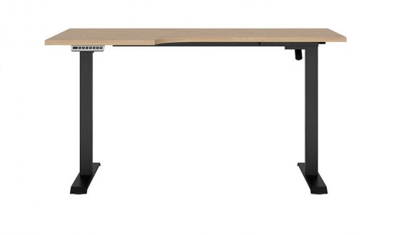  Стол письменный уговой BIU/140/90/B/L Space office 