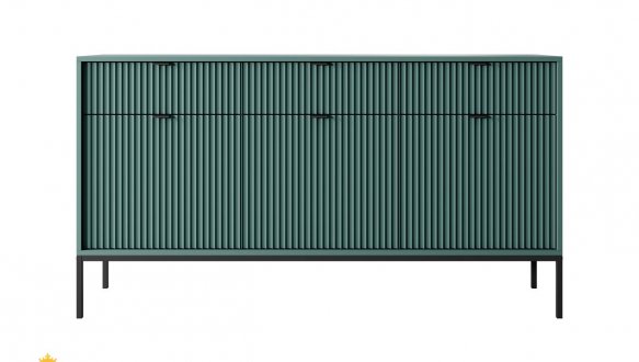 Комод Лабрадор/Чорні ніжки KSZ154 Nova 0