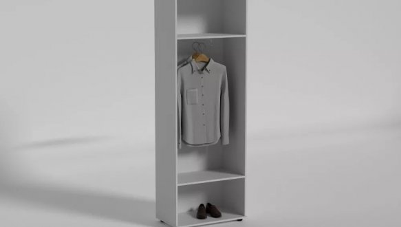 Шкаф Matroluxe Polo / Поло 2 дверный 70 см 1