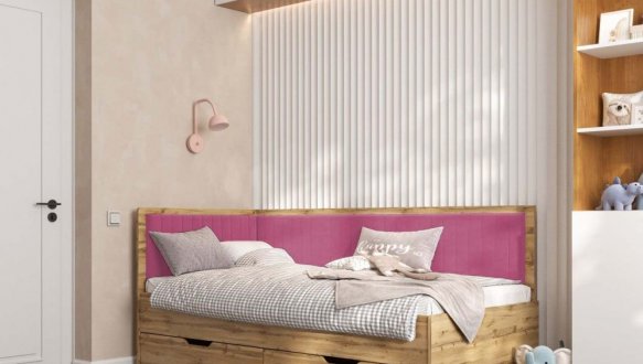 Ліжко однаспальне Бруклін 12