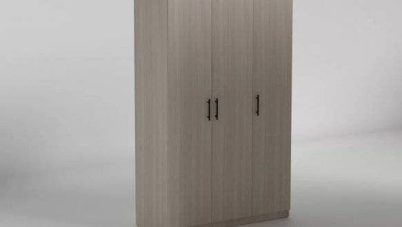 Шкаф распашной Matroluxe Luna / Луна 3 дверный 135 см 1