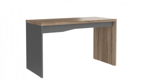 Офисный стол Connect C Интарсио Дуб Сонома Трюфель/Антрацит 130 см