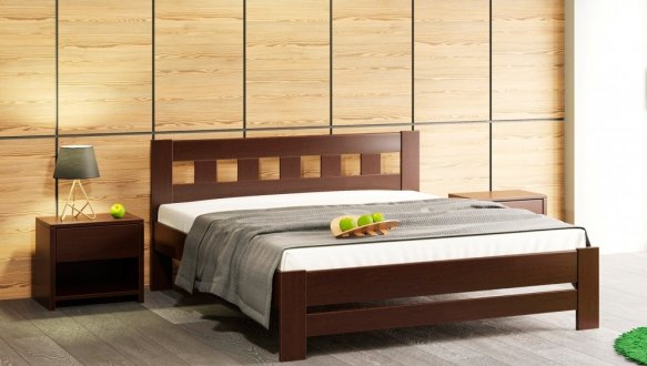 Ліжко дерев'яне Camelia Сакура масив Бук