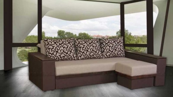 Угловой диван Браун New