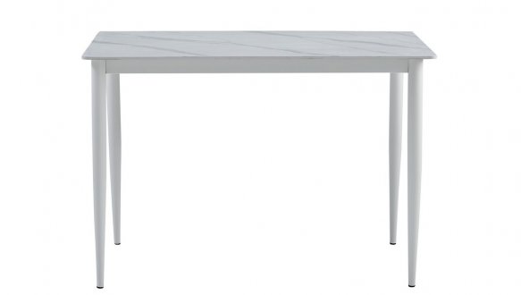 Стол TM-110 белый мрамор 1