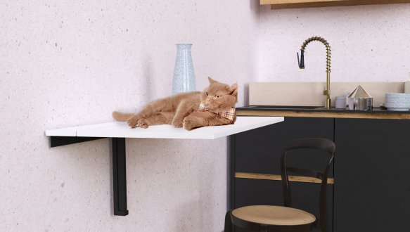 Стол-трансформер Mini Белый