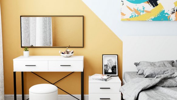 Стіл туалетний Ascet Білий