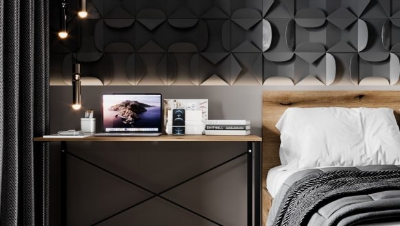 Стол письменный Art in Head Line Ascet / Аскет Дуб Эвок 0