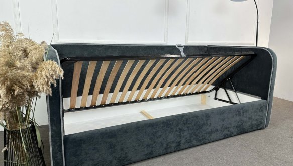 Ліжко дитяче м'яке з підйомним механізмом Елізіум Наталочка 1