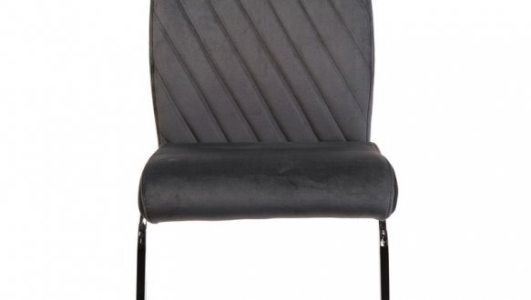 Стул S-118 серый велюр 4