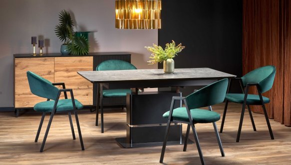 Стол Martin темно-серый/черный