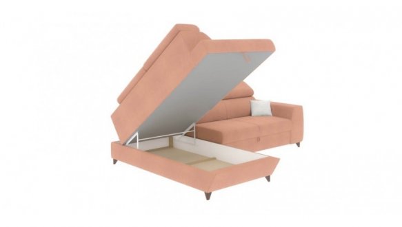 Кутовий диван розкладний дельфін Віко меблі Тоскана 271 см 6