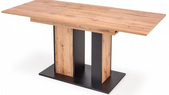 Стіл Dolomit дуб вотан/чорний 3