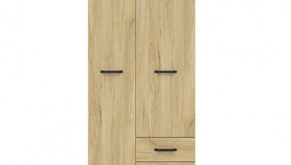  Шафа BRW Poland SZF2D2S Lara 2 дверна дуб 90 см