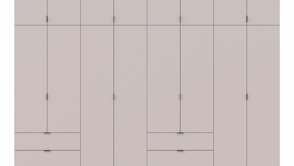 Шафа для одягу Дорос Лукас кашемір 8 дверна 360 см 4