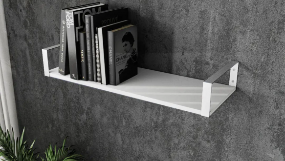 Полиця настінна білий XR28