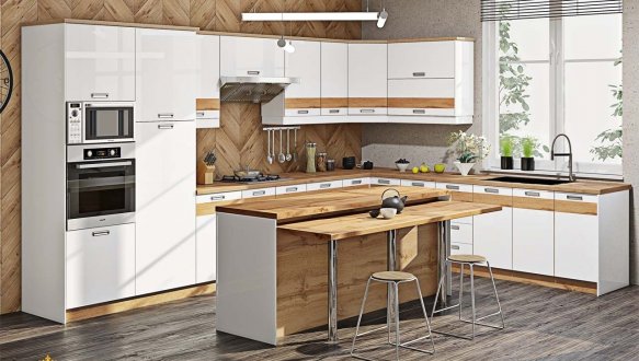 Модульна кухня Хай-тек глянець 32