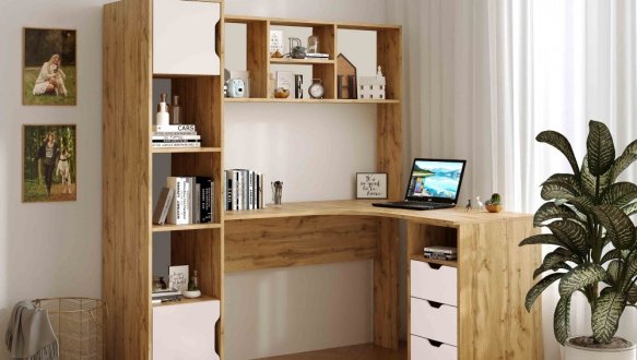 Стол письменный угловой Teenager Тахо 0