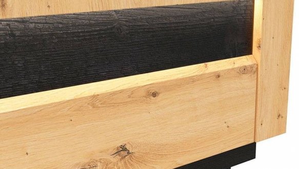 Шкаф SZF3D2S BRW Poland Ostia 3 дверный дуб вотан 181 см 0