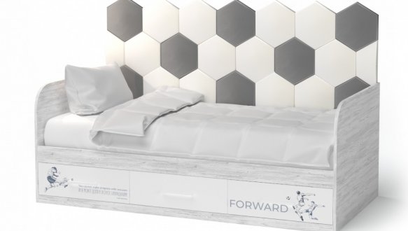 Кровать Элии спинка соты 5