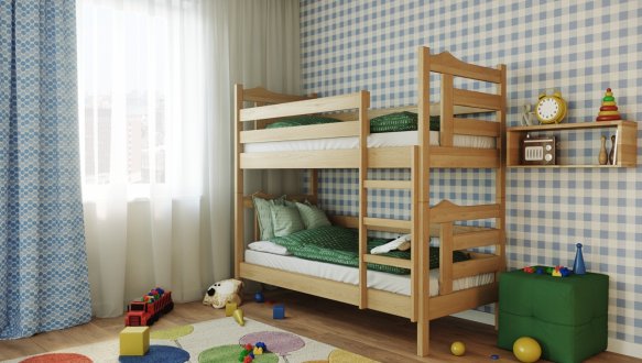 Двоярусне ліжко Санта 1