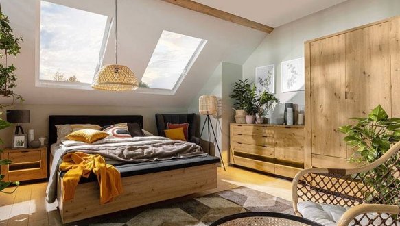 Шафа SZF2D2S BRW Poland Ostia 2 дверний дуб вотан 101 см 2