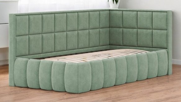 Кровать мягкая Городок Дейзи с подьемным механизмом 0