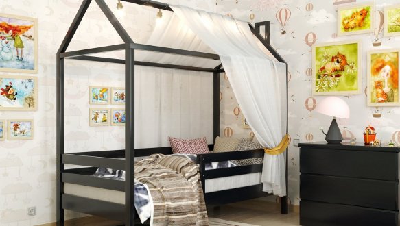 Ліжко Хатинка Джері 4