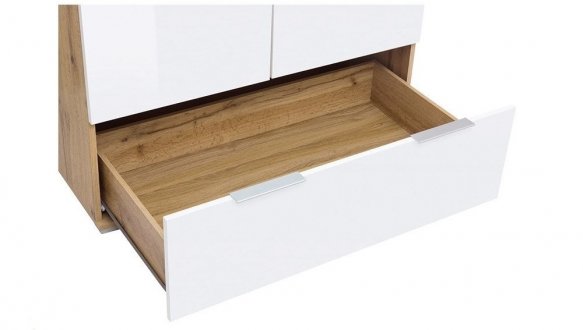 Шкаф SZF2D1S ВМК Украина Злата 2 дверный белый 91 см 4