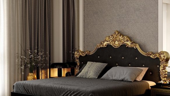 Кровать с мягкой спинкой и подъёмным механизмом 1,6х2,0 Дженнифер 0