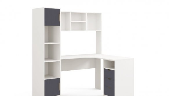 Стол письменный угловой Teenager Белый 7