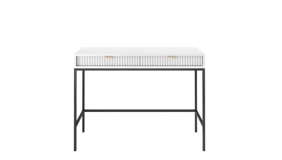Стол туалетный Белый/Черные ножки T104 Nova 2