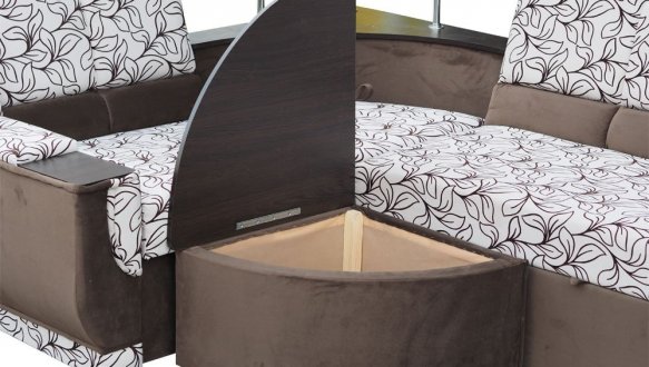 Угловой диван Корадо со столом 2