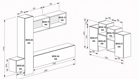Вітальня Бокс V-1 0
