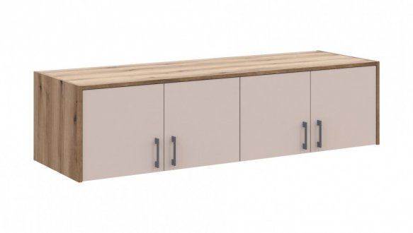 Антресоль Дорос Ронди кашемир 4-дверная 160 см 3