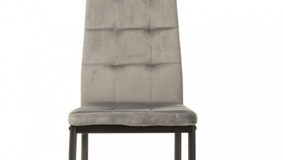 Стул N-66-2 серый велюр 11