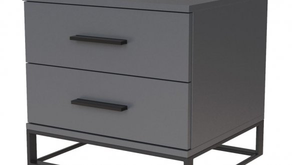 Тумба прикроватная с двумя ящиками Art in Head Ascet / Аскет 16