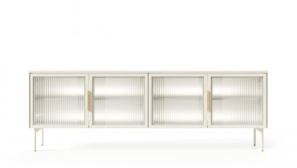 Тумба під ТВ 4D/181 з підсвіткою кашемір Lumi