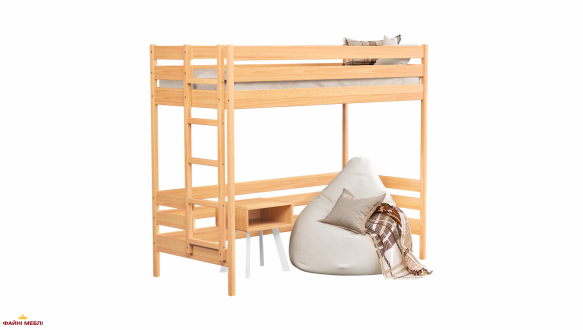 Ліжко двоярусне дитяче Масив бука Естелла Лаос 0