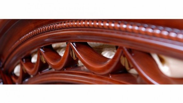 Ліжко 160 тверда спинка Люкс Роселла 3