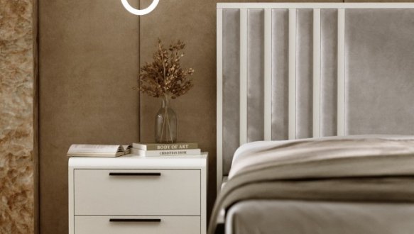 Кровать деревянная DrevKO Лаундж 2 Массив Бук 1