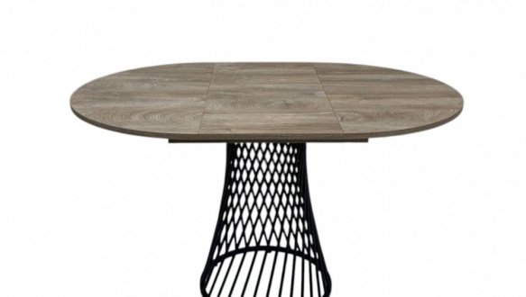 Стіл круглий розкладний MebliRoMax Rondo slide / Рондо Слайд D800 13